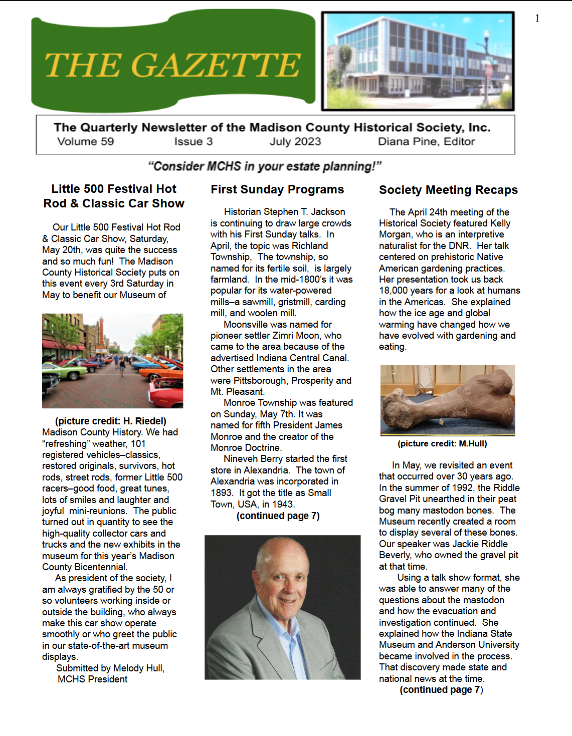 Madison County, Indiana Newsletter July 2023